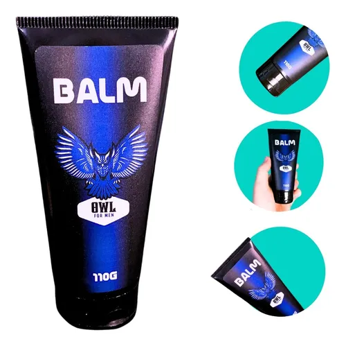 Kit Dia a Dia Owl for Men | Cabelo e Barba | Gel Cola 300g + Balm Hidratante 110g + Óleo de Barba 30ml - Imagem 5