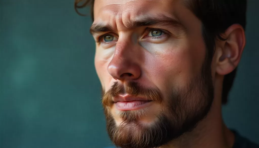 Barba modelada em rosto quadrado – contorno definido e queixo harmonizado
