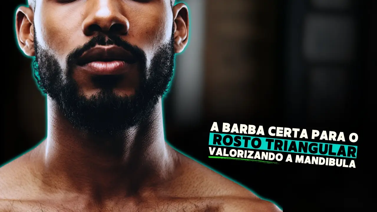 Homem com barba bem cuidada e alinhada, representando cuidados com a barba, hidratação dos fios e rotina masculina de grooming